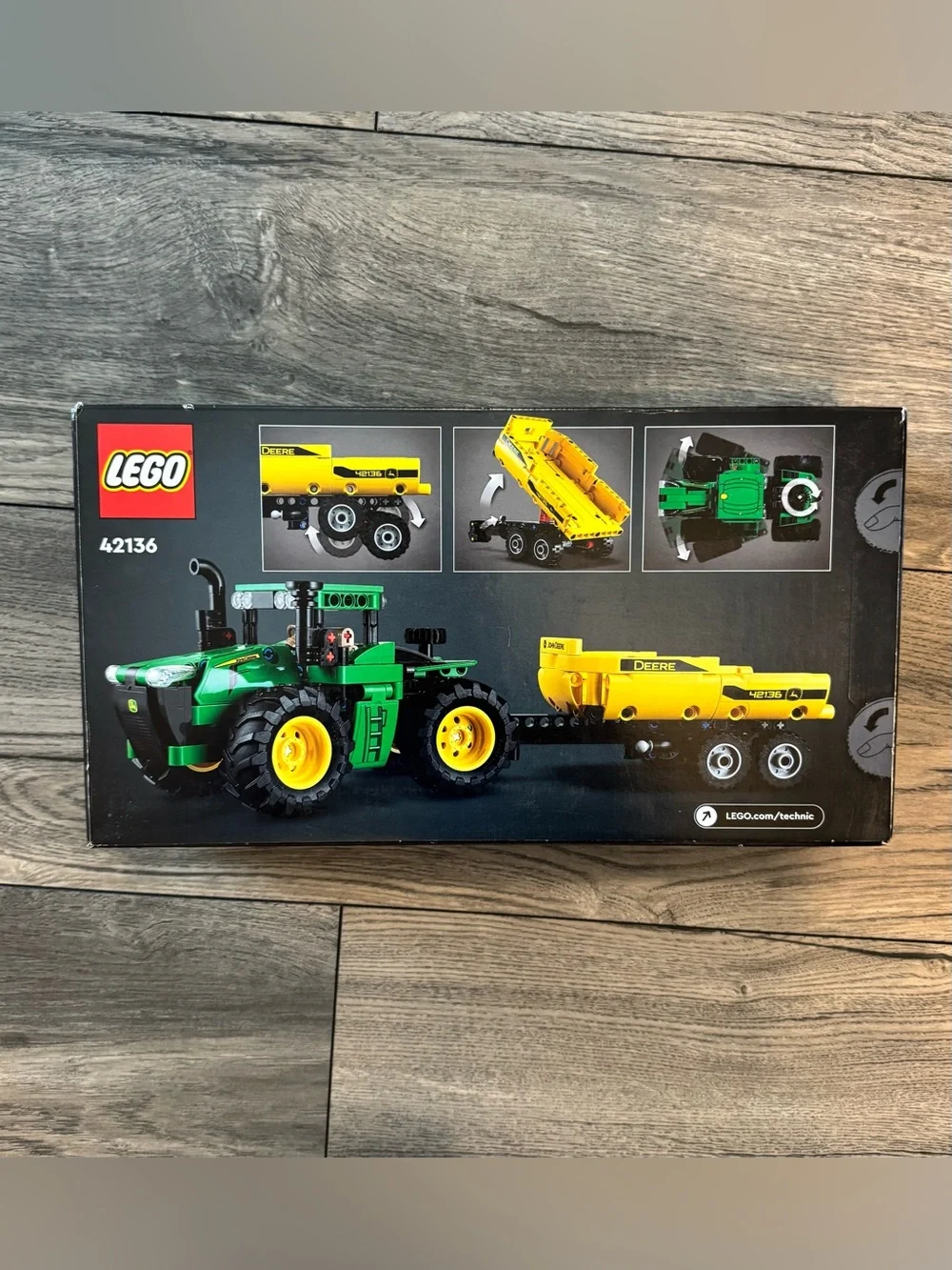 LEGO Technic John Deere 9620R 4WD Tractor 42136 NEW Sealed 390 Pieces